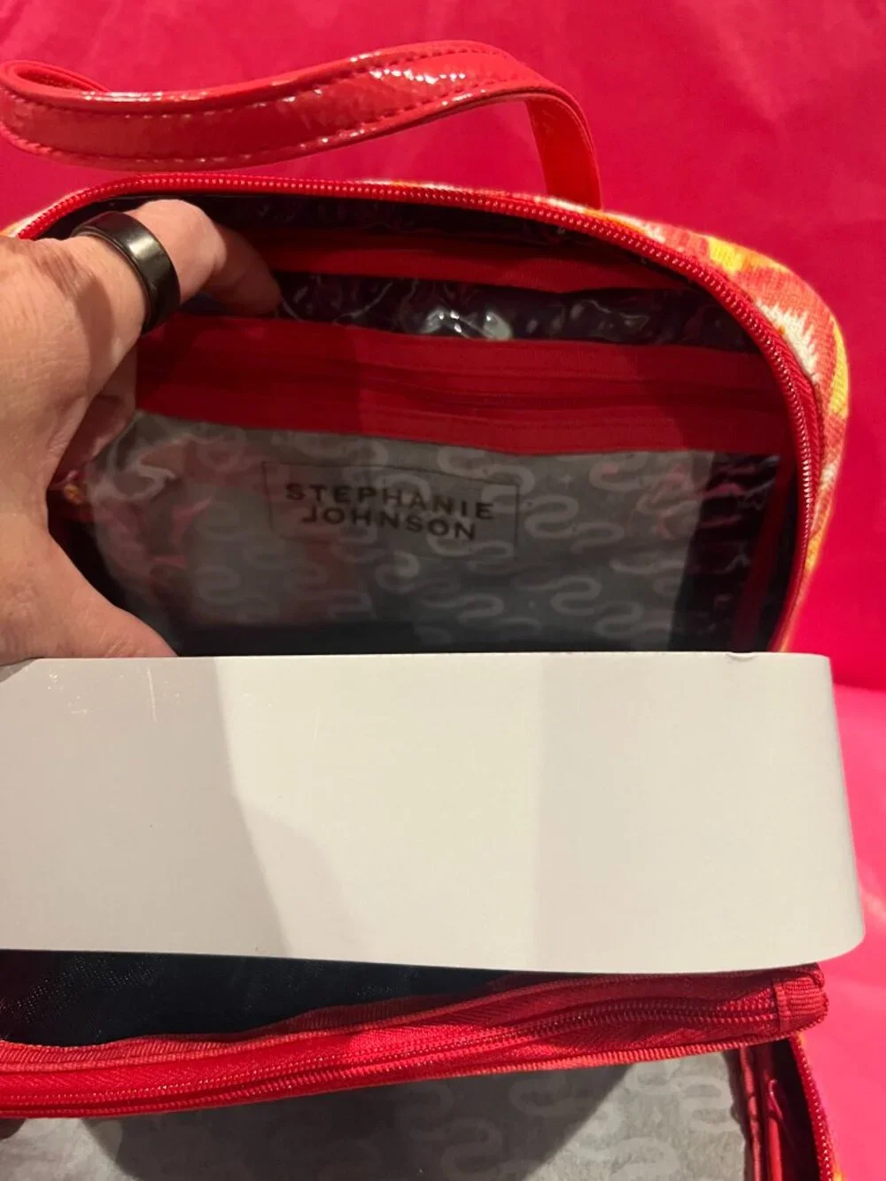 NWT Stephanie Johnson Tucson Desert ML Traveler Cosmetic Toiletry Makeup Bag